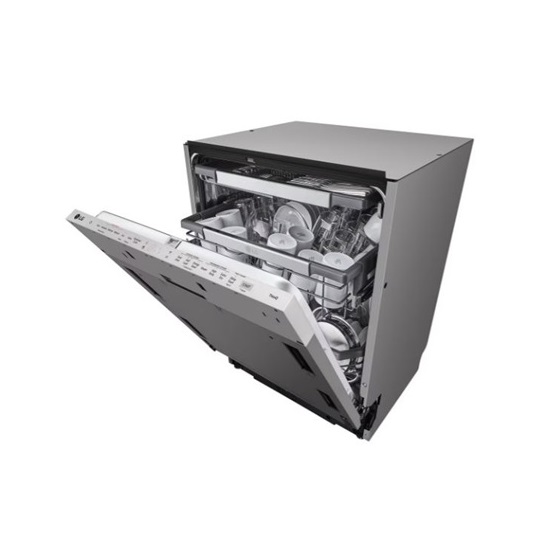 LG DB475TXS beépíthető mosogatógép,TrueSteam™ gőz technológia,14 teríték, ThinQ™ WiFi funkció,Inverter Direct Drive,59.8x55x4x81.5cm,inox