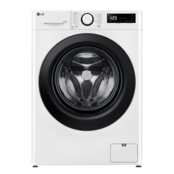 LG F2DR508SBW mosó-szárítógép gőzfunkcióval, 8/5kg, AI DD™ technológia, Inverter DirectDrive, 60x47.5x85cm 