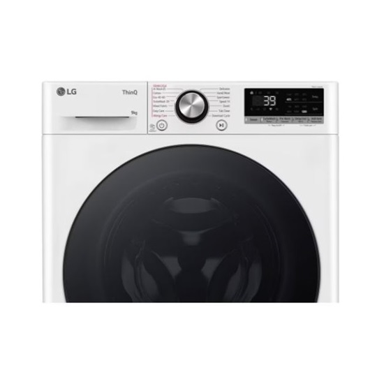 LG F2WR709S2W keskeny elöltöltős mosógép, 9kg, gőz, WIFI, inverter Direct Drive motor, TurboWash, 60x47.5x85 cm 