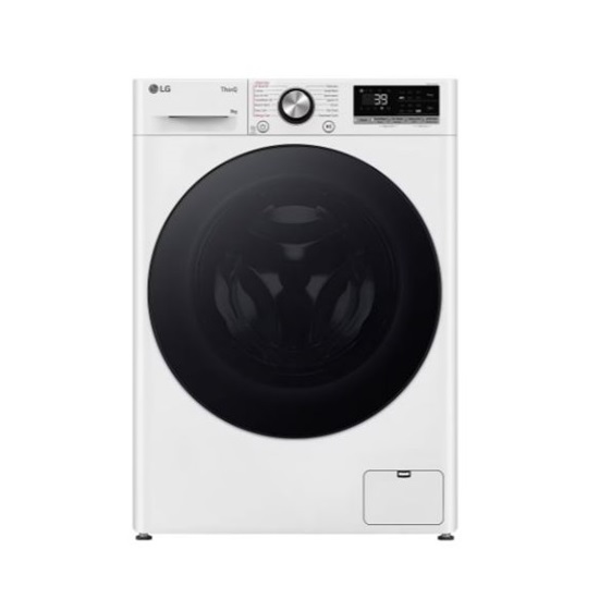 LG F2WR709S2W keskeny elöltöltős mosógép, 9kg, gőz, WIFI, inverter Direct Drive motor, TurboWash, 60x47.5x85 cm 