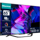 Hisense 65U7KQ Mini-LED ULED 4K UHD Smart LED TV,164cm,65",fekete/sötétszürke