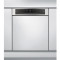 Whirlpool WBC 3C26 X beépíthető kezelőpaneles mosogatógép, 14 teríték, 59.7x57x82 cm, inox  