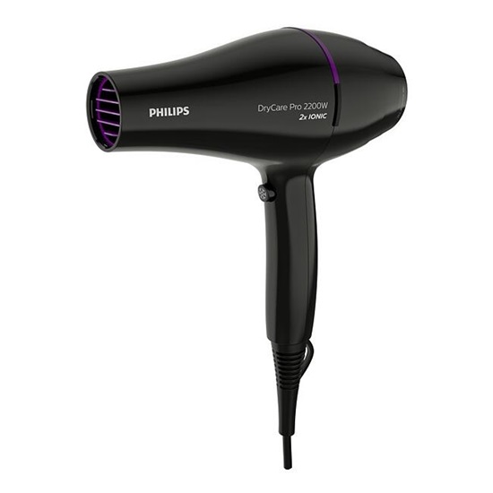 Philips BHD274/00 DryCare Advanced Pro hajszárító, fekete/lila, 2200W