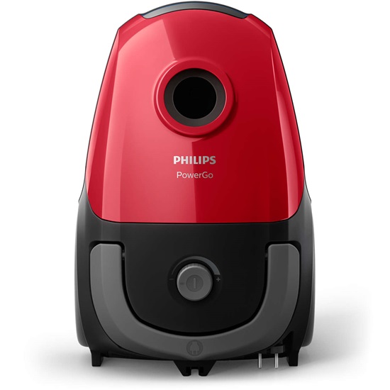 Philips FC8243/09 PowerGo porzsákos porszívó, sportos piros szín, 900W