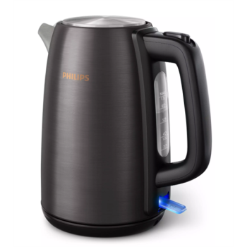 Philips HD9352/30 Viva Collection vízforraló, fekete/réz szín, 1.7L, 2200W, LED-es jelzőfénnyel 