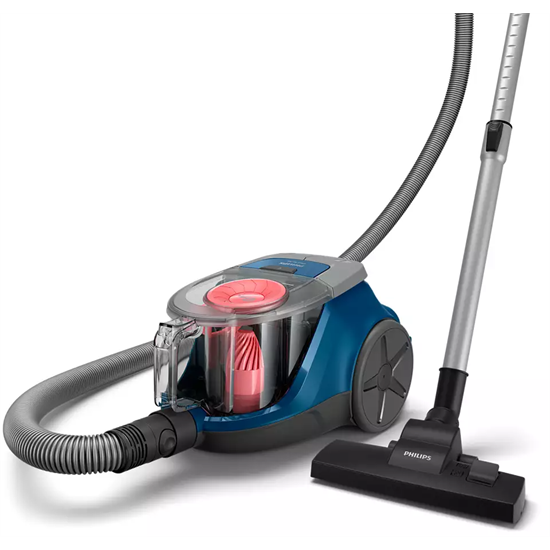 Philips XB2123/09 2000 Series porzsák nélküli porszívó, 850W, sötétkék és őszibarackszínű