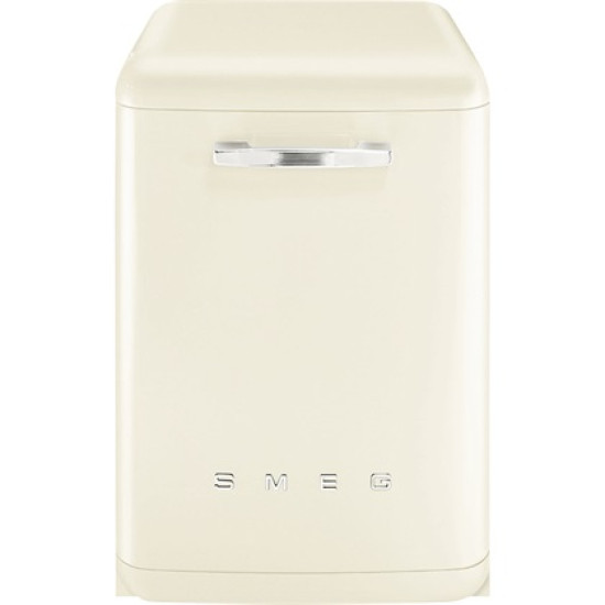 Smeg LVFABCR3 mosogatógép,13 teríték,Retro 50-es évek design,59.8x62.7x88.5cm,bézs szín