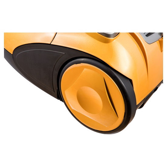 Sencor SVC900EUE3 porzsákos és porzsák nélküli porszívó,700W, fekete/sárga