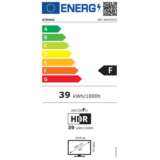 Strong SRT40FD5553 FHD ANDROID SMART LED TV,40",100cm 