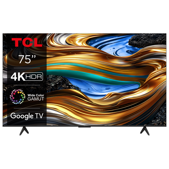 TCL 75P755 4K UHD Google Smart LED TV, 75",190.5cm