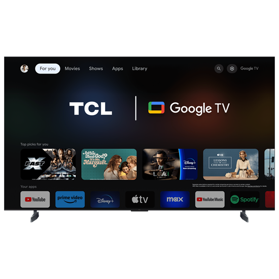 TCL 85C855 4K UHD QD-MiniLED GOOGLE Smart TV,85",215.9cm 