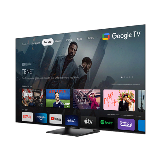 TCL 55C745 4K UHD QLED Google Smart TV,55",139.7cm 