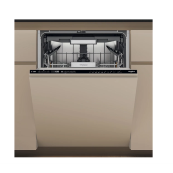 Whirlpool W7I HP40 L teljesen beépíthető mosogatógép, 15 terítékes, 3 kosár, 60cm, automatikus ajtónyitás funkció 