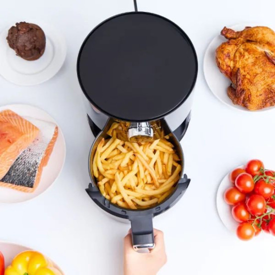 MPM MFR-12 Air Fryer forrólevegős sütő,2L,800W,fekete