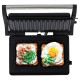 MPM MGR-13 grill és panini sütő 2az1ben tapadásmentes felület,1000W,inox 