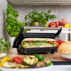 MPM MGR-13 grill és panini sütő 2az1ben tapadásmentes felület,1000W,inox 