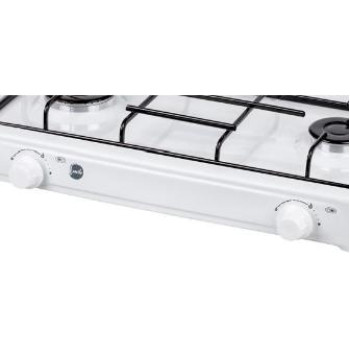 MPM SMILE-KN-02/1K dupla gázfőzőlap gázrezsó fehér szín