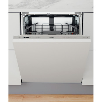 Whirlpool WCIC 3C33 P teljesen beépíthető mosogatógép, 14 teríték, automatikus ajtónyitás, PowerClean Pro, 59.8x55.5x82 cm