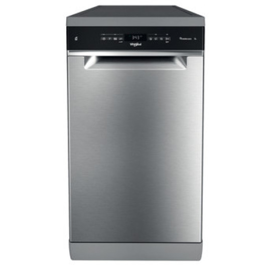 Whirlpool WSFO 3T125 6PC X mosogatógép,10 teríték,inox,45x59x85cm