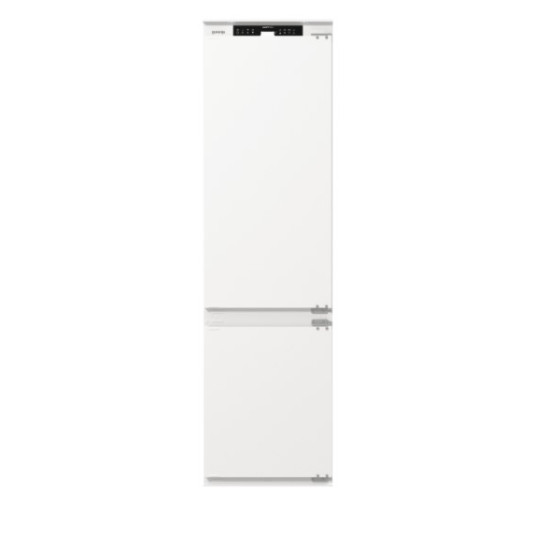 Gorenje NRKI519E41 No Frost beépíthető alulfagyasztós kombinált hűtőszekrény, inverteres kompresszor, 208/76L, 54x54.5x193.2 cm 