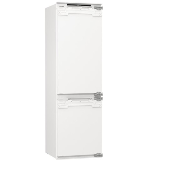 Gorenje NRKI517E62WF No Frost Dual Advance beépíthető alulfagyasztós kombinált hűtőszekrény, inverteres kompresszor,WIFI, 176/76L,54x54.5x177.2 cm 