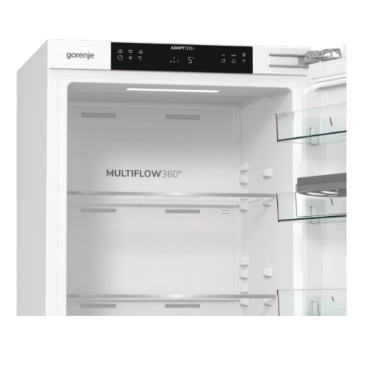 Gorenje RI517E62WF beépíthető egyajtós hűtőszekrény, 300L, WIFI, inverteres kompresszor, 54x54.5x177.2 cm 