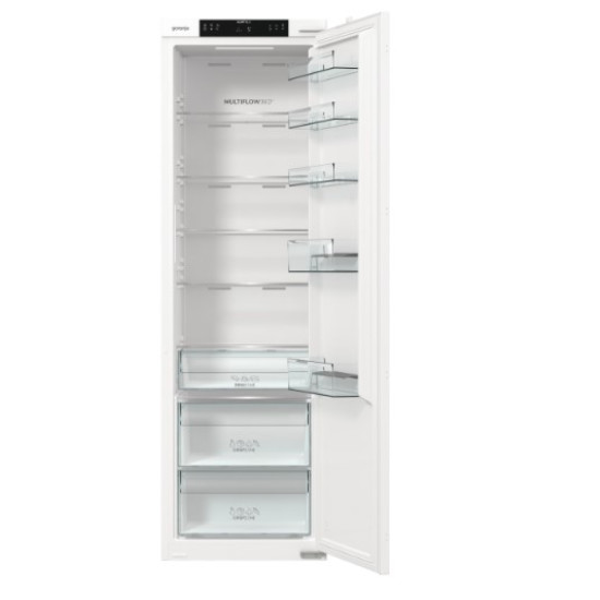 Gorenje RI517E41WF beépíthető egyajtós hűtőszekrény, WIFI, inverteres kompresszor, 300L, 54x54.5x177.2 cm 