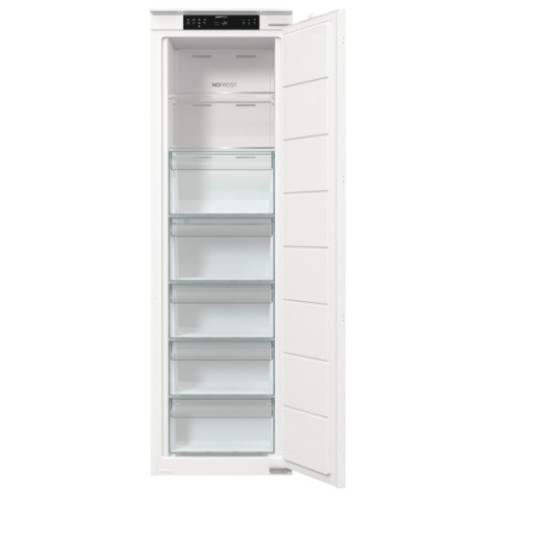 Gorenje FNCI517E41WF No Frost beépíthető fagyasztószekrény, 235L,inverteres kompresszor, 54x54.x177.2 cm 