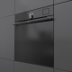 Gorenje BFS6148B beépíthető kompakt gőzpároló és kombinált sütő, 77L, WIFI, 59.5x56.4x59.5 cm, fekete szín 