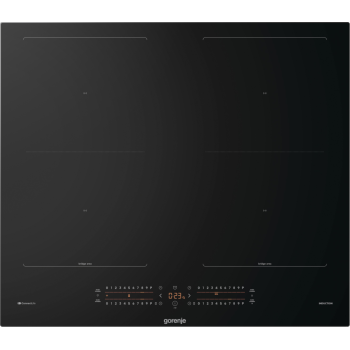 Gorenje GI6442BSCWF beépíthető indukciós kerámialap Bridge összekapcsolható főzőzónával, 59.5x52x5.4 cm, fekete 