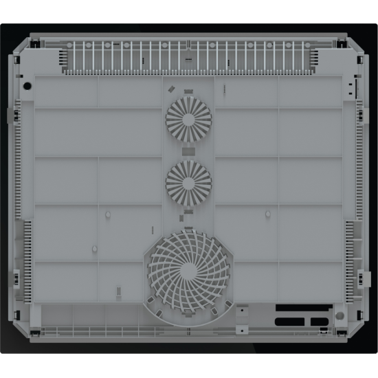 Gorenje GI6432BSCE beépíthető indukciós kerámialap Bridge összekapcsolható főzőzónával, 59x52x5.3 cm, fekete