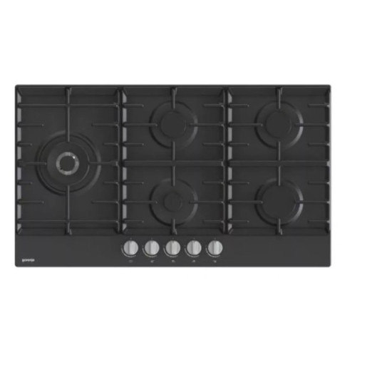 Gorenje GW951MB fekete beépíthető gáz főzőlap, 90x13x52cm