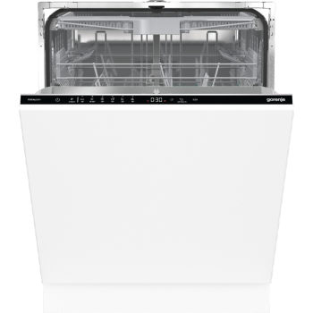 Gorenje GV643D90 teljesen beépíthető mosogatógép, 16 terítékes, 3 kosár, automatikus ajtónyitás, 59.8x55.5x81.6 cm 