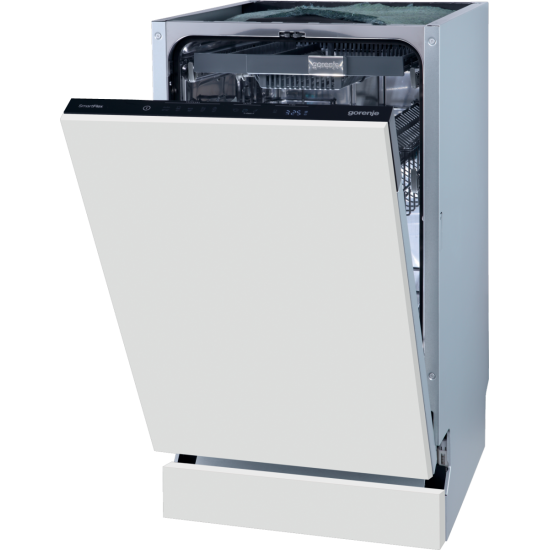 Gorenje GV541D10  teljesen beépíthető mosogatógép, 9 terítékes, inverteres Power Drive motor, automatikus ajtónyitás, 44.8x55x81.5 cm 