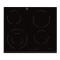 Electrolux EHF 6241FOK beépíthető kerámialap bővíthető zónás, 59x52x3.8 cm