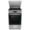 Gorenje GK5C42SH-B kombinált tűzhely, 70 l, digitális programóra, 1 részlegesen kihúzható teleszkópos sínpárral, fém dísztető, szürke szín, 50x59.4x85