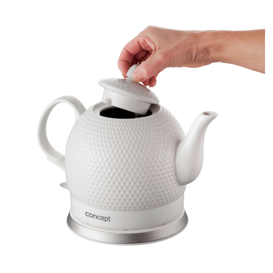 Concept RK0050 kerámia vízforraló különleges 3D-s golflabda designnal.