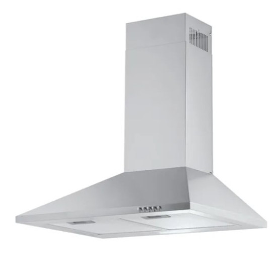 MPM MPM-60-OK-25 beépíthető kürtös konyhai elszívó, 60cm széles, LED világítás, inox