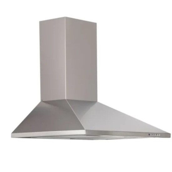 MPM MPM-60-OK-25 beépíthető kürtös konyhai elszívó, 60cm széles, LED világítás, inox