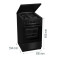 Gorenje MEKS5141BM fekete kombinált tűzhely gőzfunkcióval, 70L, 50x59.4x85 cm 