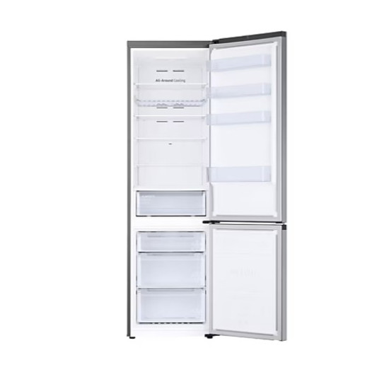 Samsung RB38C672CSA/EF No Frost alulfagyasztós kombinált hűtőszekrény, 276/114L, WIFI, Digitális Inverter Kompresszor,59.5x65.8x203 cm, fémes grafit szín 