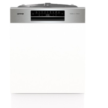 Gorenje GI673A91X beépíthető kezelőpaneles mosogatógép, 16 teríték, WIFI, 3 kosár, automatikus ajtónyitás, 59.8x57.5x81.6 cm, inox 