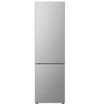 LG GBV22NCCPY alulfagyasztós kombinált hűtőszekrény, 277/110L, Smart Inverter Kompresszor, 59.5x67.5x203 cm, hamvas matt ezüst szín 