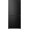 Hisense RQ5P470SAFD Total No Frost side by side hűtőszekrény francia ajtós kialakítással, 304/179L, WIFI, inverteres kompresszor, 79.4x68.8x178.5 cm, fekete 