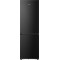 Hisense RB5K330GSFD Total No Frost alulfagyasztós kombinált hűtőszekrény, 215/115L, inverteres kompresszor, 59.5x60x185.6 cm, fekete 