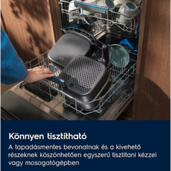 Electrolux EAF5B 700 Air Fryer, forrólevegős sütő, 5L, fekete szín, 1500W