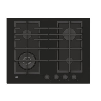 Haier HAVG5BF4S2B/1 beépíthető gáz főzőlap, 65x51x3.81 cm, fekete 