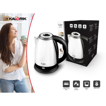 Kalorik JK1090W vízforraló, 1.8L, fehér