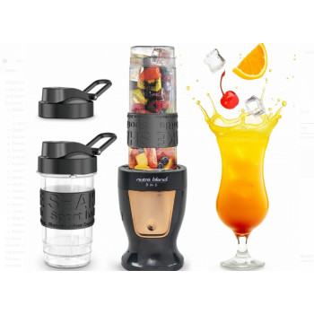 Kalorik BLS 1500 BR multifunkciós nutri blend turmix 3az1ben, 300W, fekete 