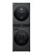LG WT1210BBF WashTower™ elöltöltős mosógép és hőszivattyús szárítógép egybeépítve, Direct Drive inverter motor, 12/10 kg, WIFI, 60x66x165.5 cm, fekete acél szín 